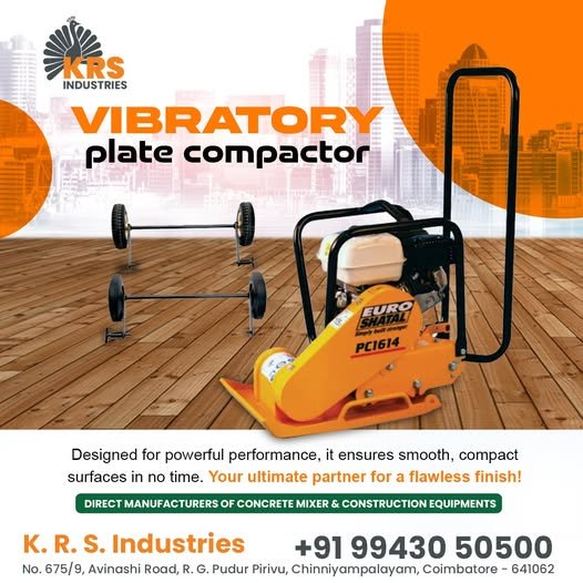 Construction Equipment Supplier in Coimbatore – KRS Industries