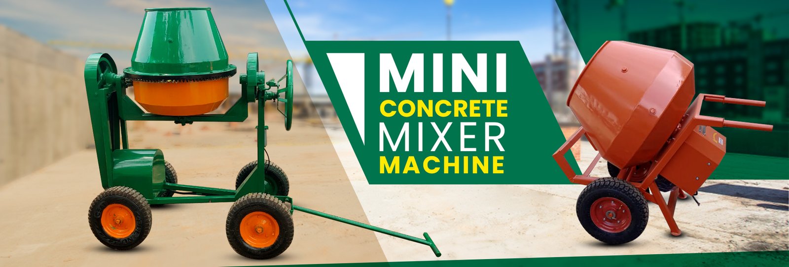 Mini Concrete Mixer Machine - KRS Industries